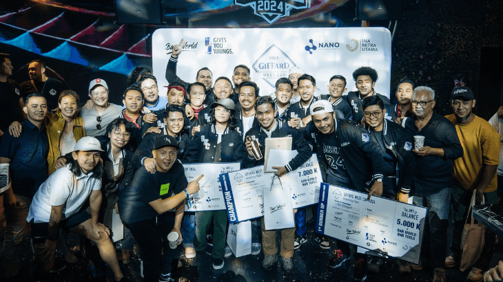 Bartender Syrco BASÈ merain gelar di kancah internasional.