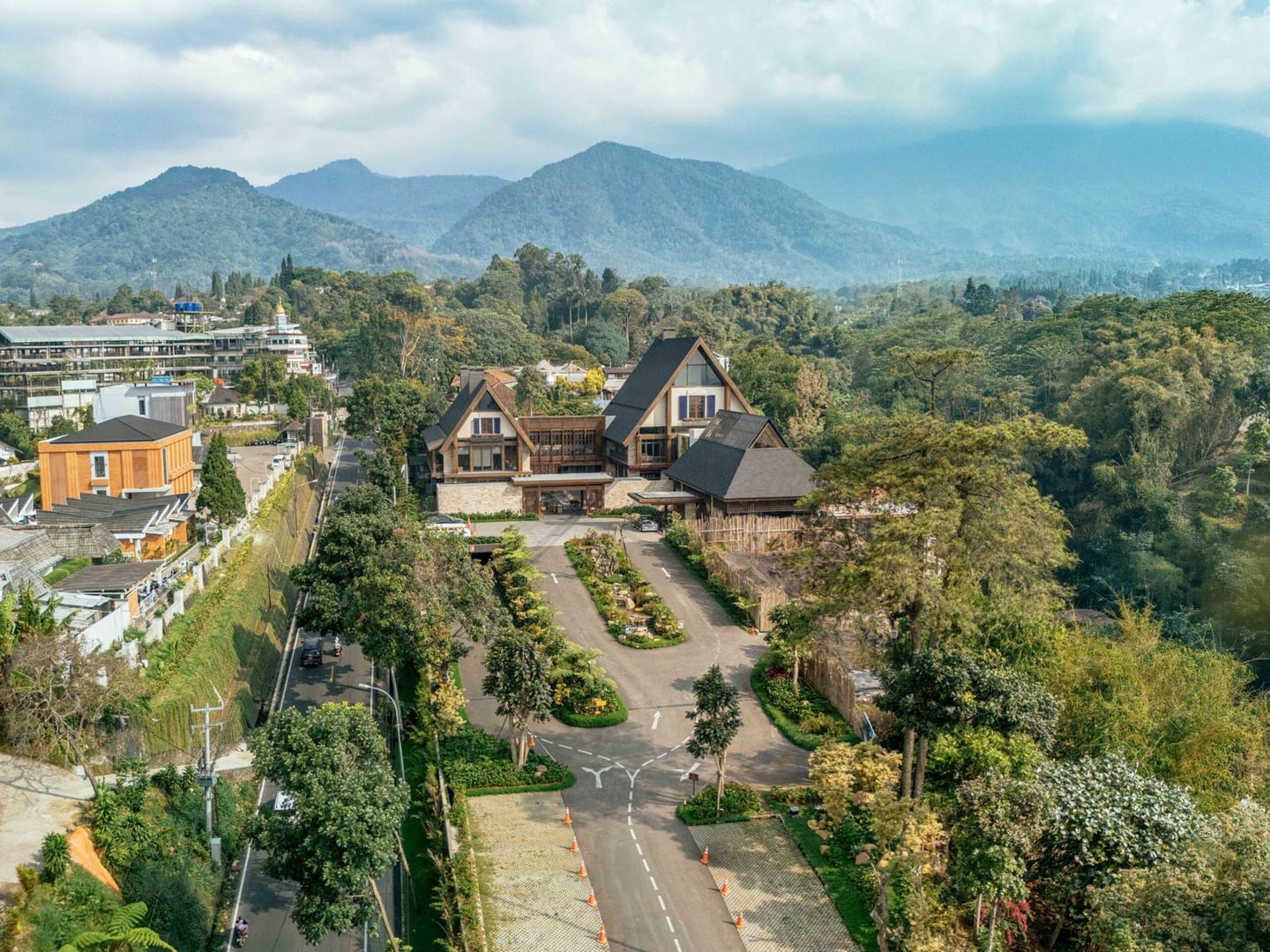 Plataran Puncak - Aerial View