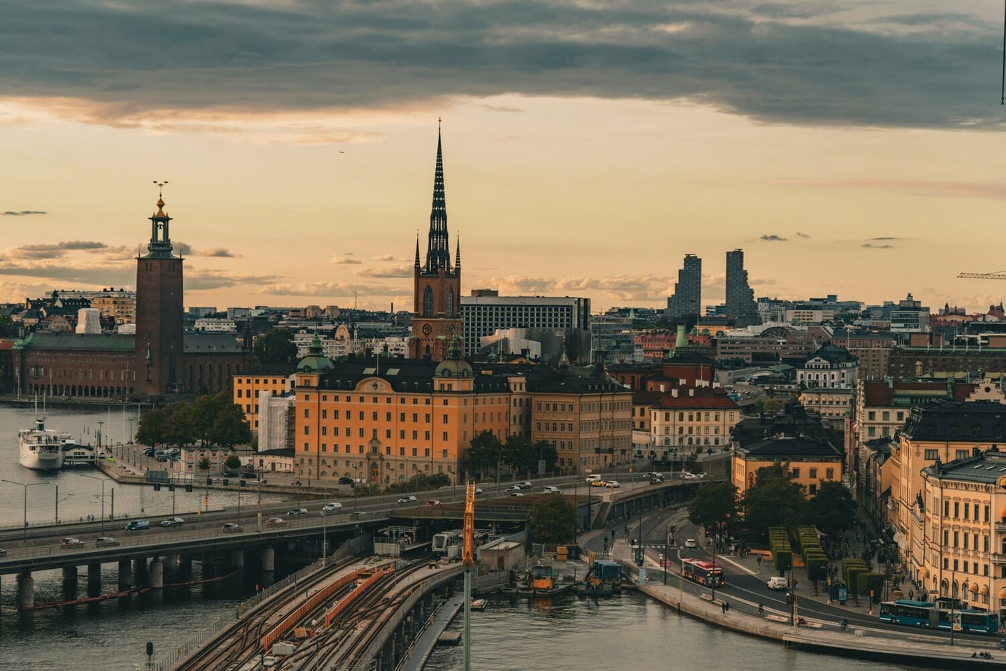 Pemandangan Stockholm, salah satu destinasi wisata Swedia yang wajib dikunjungi.