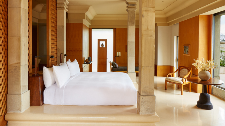 amanjiwo, hotel romantis