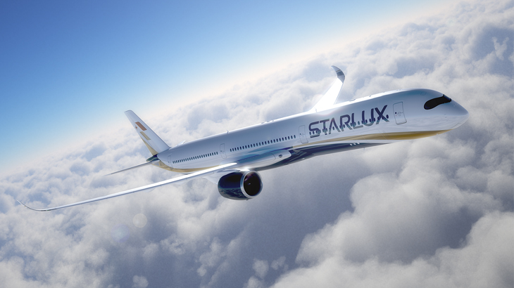 starlux airlines, maskapai baru asia